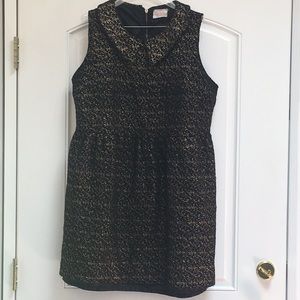 Beautiful Moon by Modcloth black and gold dress!